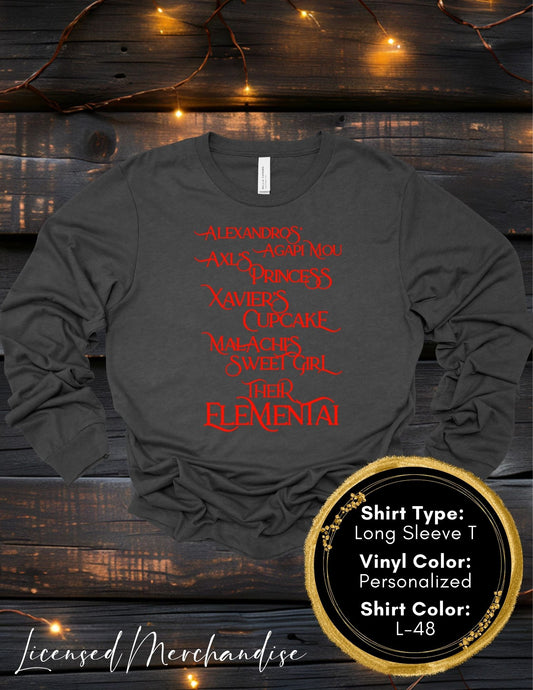 Broken Bloodlines Nicknames (Long Sleeve T, Sweatshirt, Hoodie)