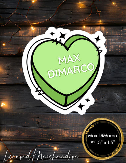 Chicago Ruthless Conversation Hearts Stickers