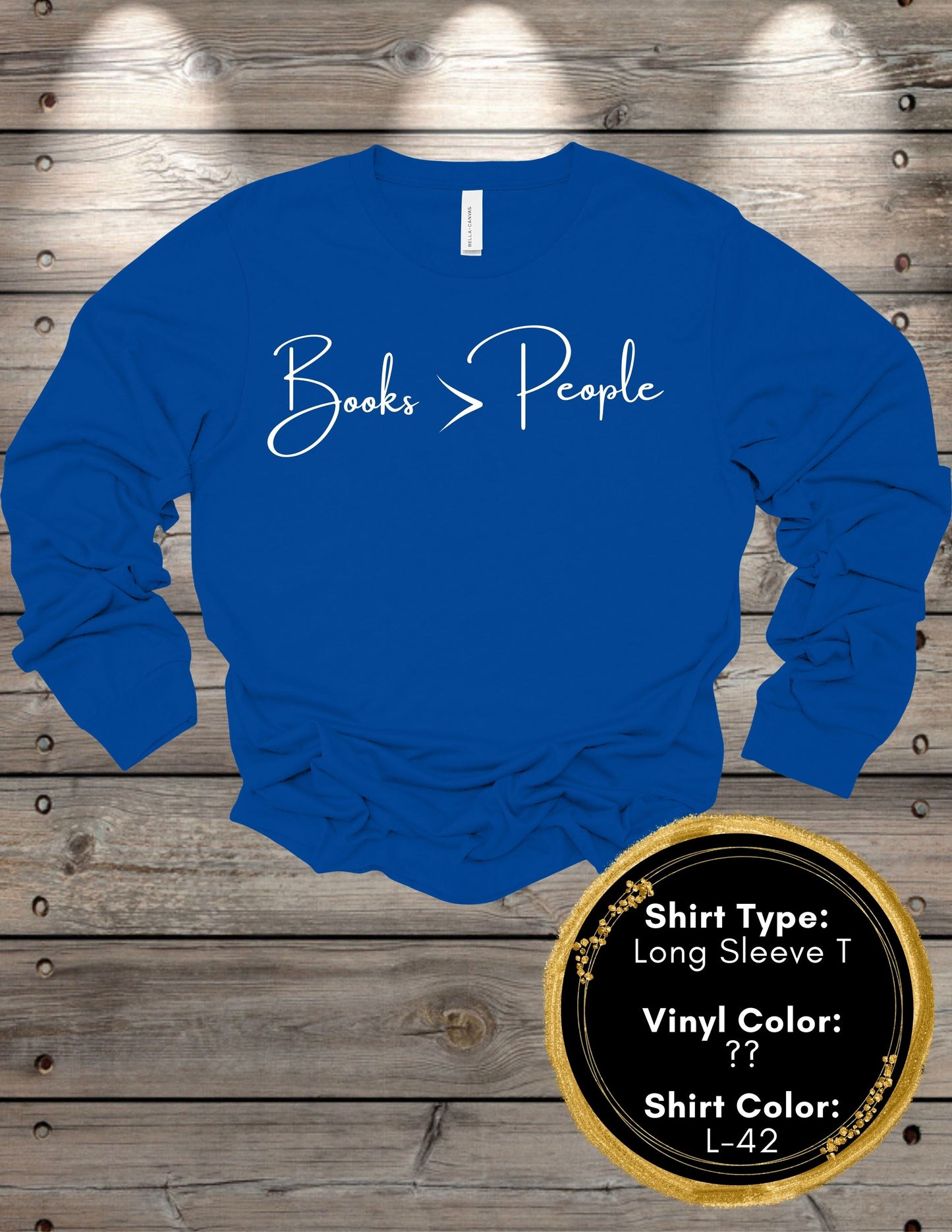 Books Are Better Than People (Long Sleeve T, Sweatshirt, Hoodie)