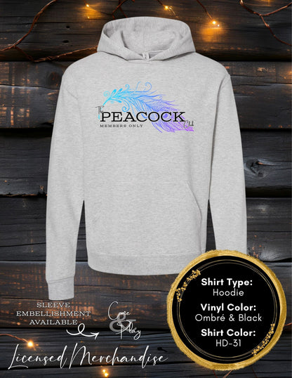The Peacock Club (Long Sleeve T, Sweatshirt, Hoodie)