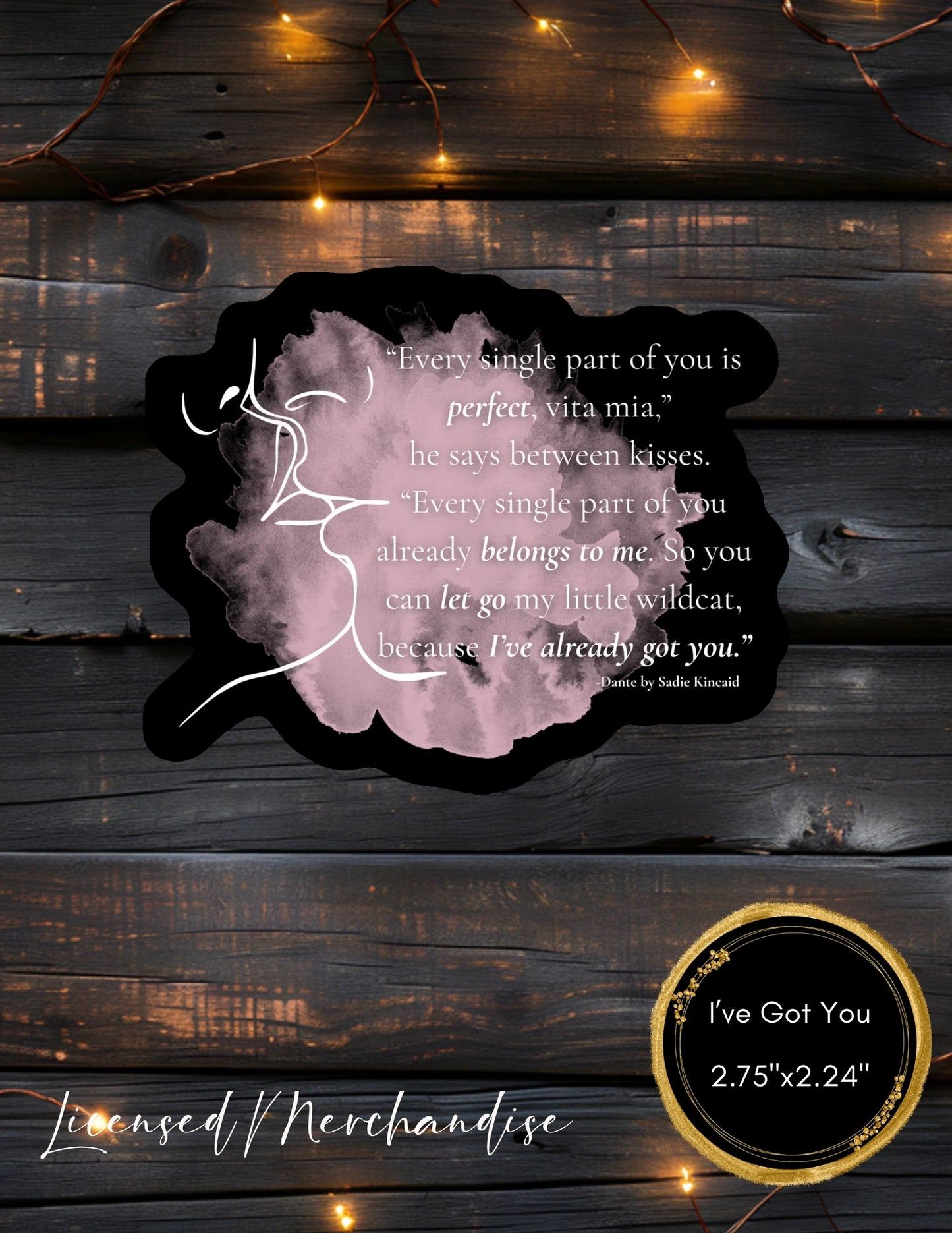 Chicago Ruthless Books 1 & 2 Stickers (Dante and Joey)