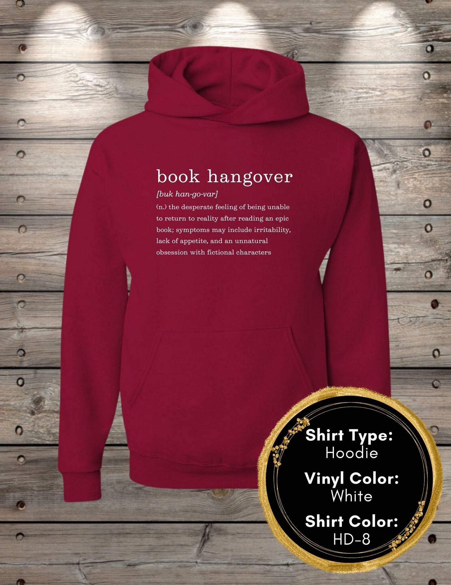 Book Hangover (Long Sleeve T, Sweatshirt, Hoodie)