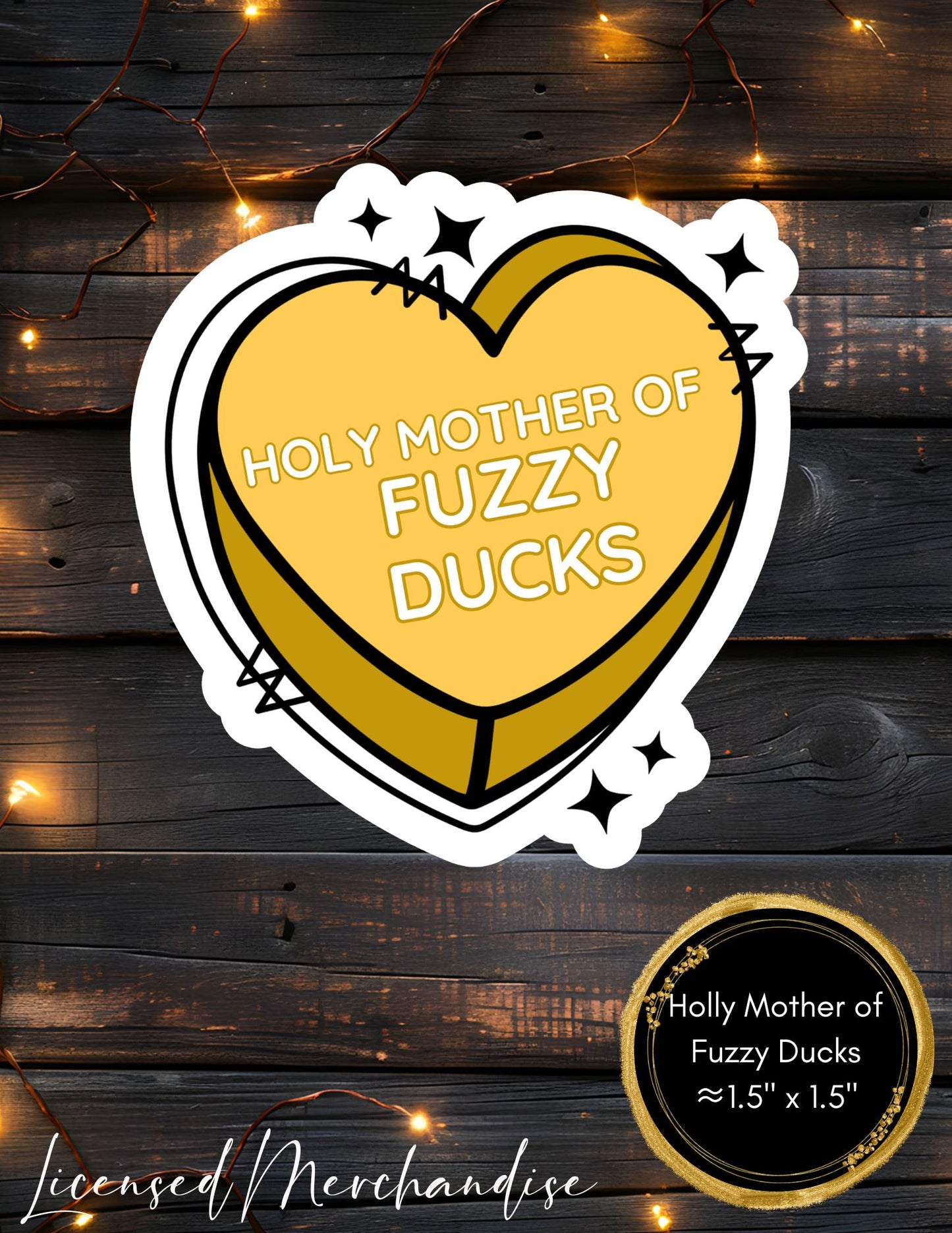 Chicago Ruthless Conversation Hearts Stickers