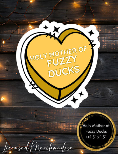 Chicago Ruthless Conversation Hearts Stickers