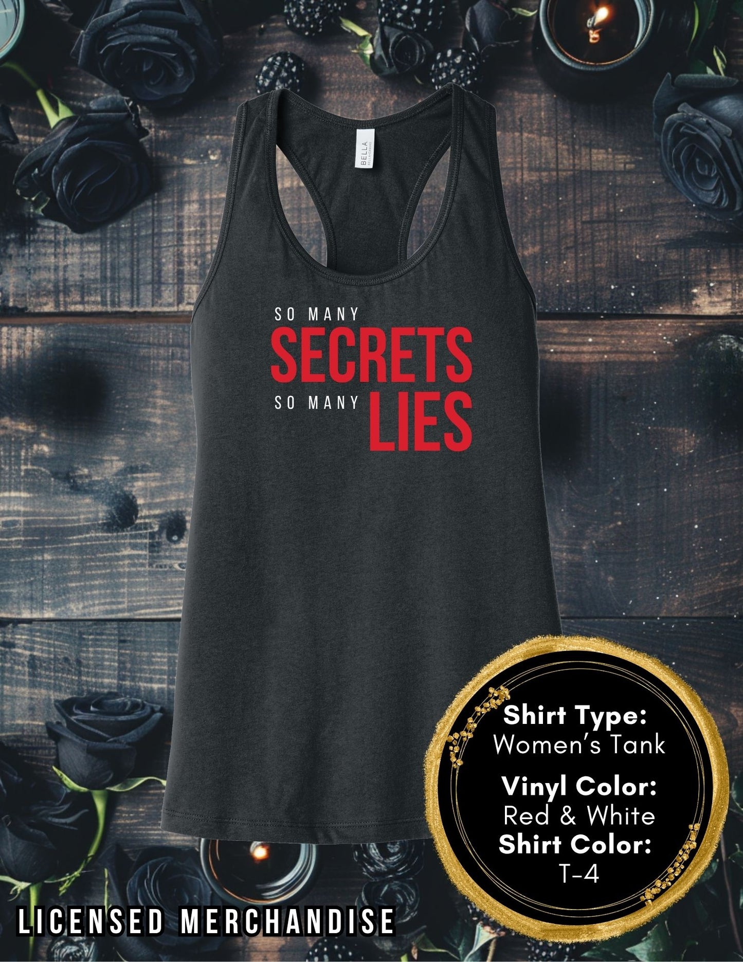 Secrets and Lies (Women's Tank Top, Unisex Tank Top)