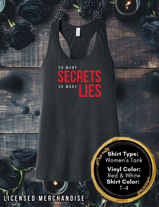 Secrets and Lies (Women's Tank Top, Unisex Tank Top)