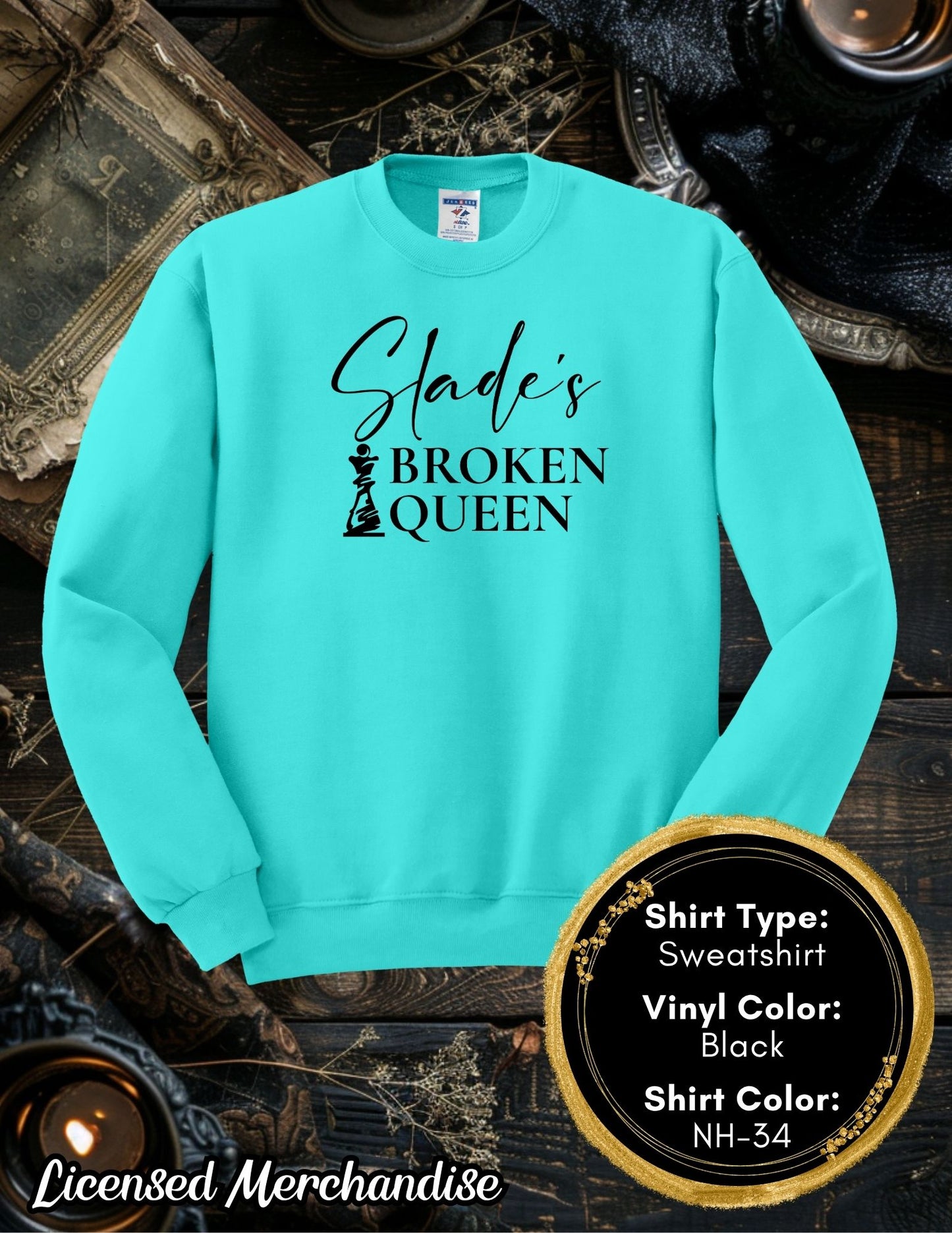 Slade's Broken Queen (Long Sleeve T, Sweatshirt, Hoodie)