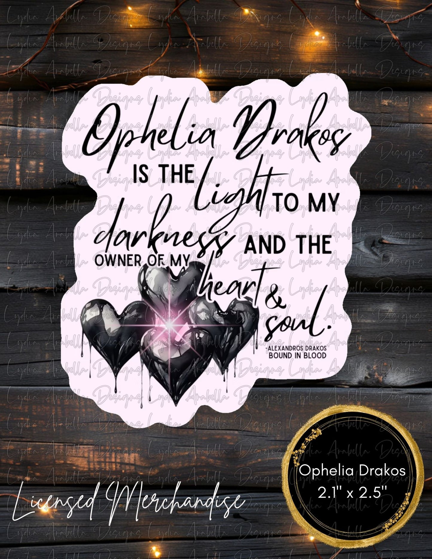 Broken Bloodlines Retired Stickers (Forged/ Promised/ Bound in Blood Stickers)