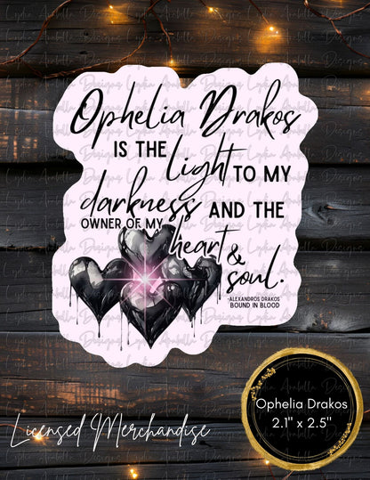 Broken Bloodlines Retired Stickers (Forged/ Promised/ Bound in Blood Stickers)