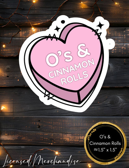 Chicago Ruthless Conversation Hearts Stickers