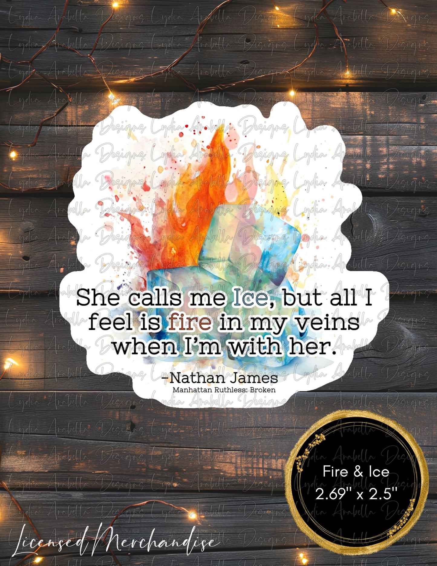 Manhattan Ruthless Stickers (Books 1 & 2)