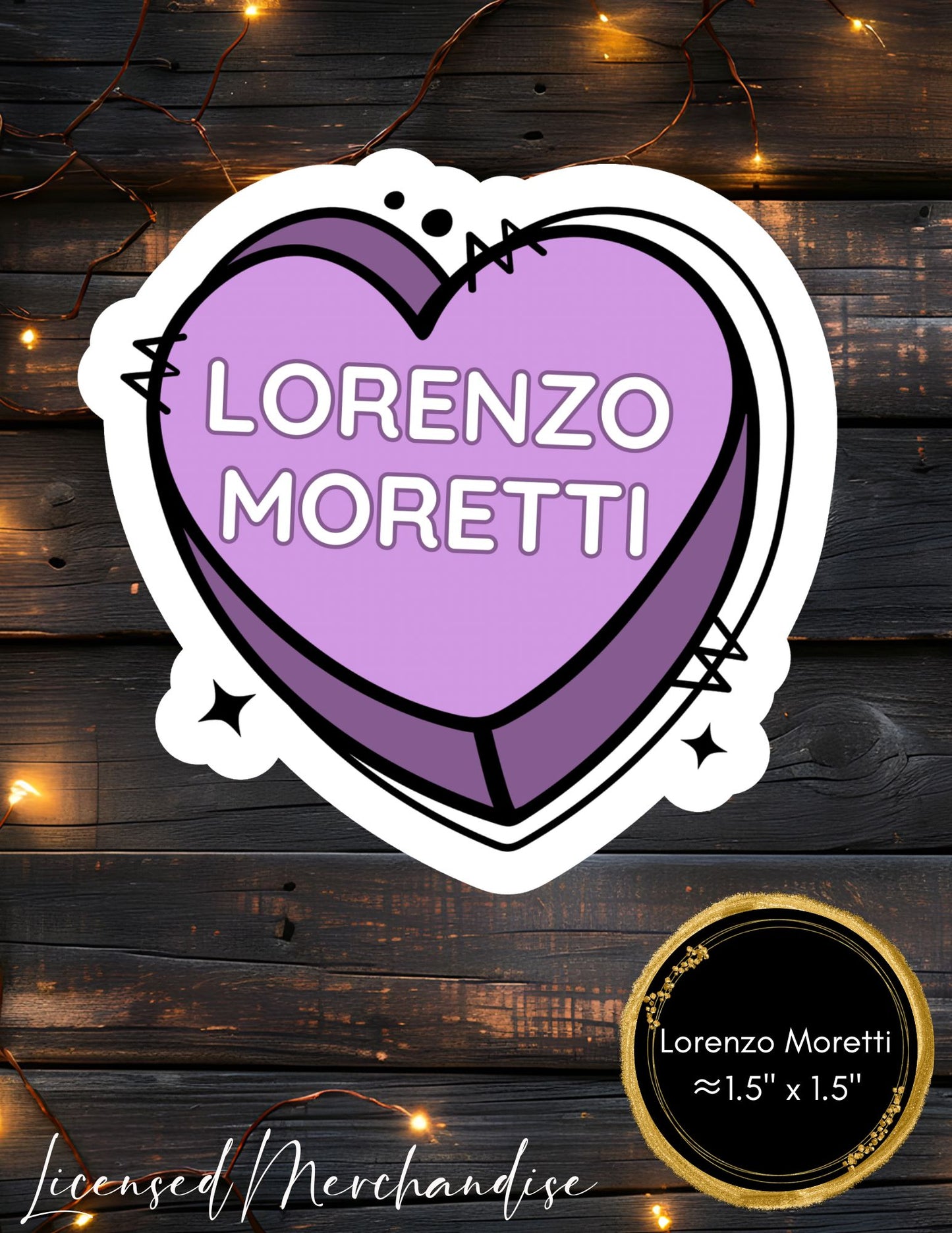 Chicago Ruthless Conversation Hearts Stickers