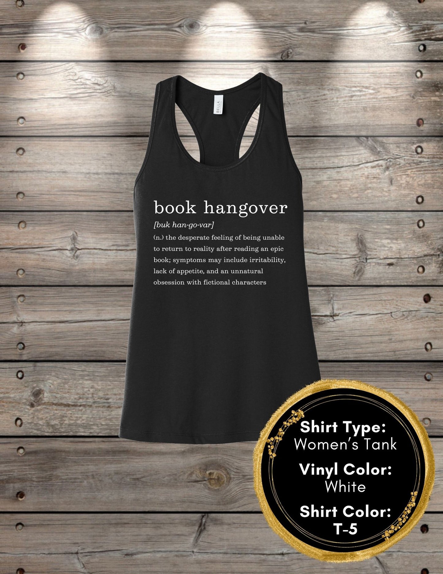 Book Hangover (Women's Tank Top, Unisex Tank Top)