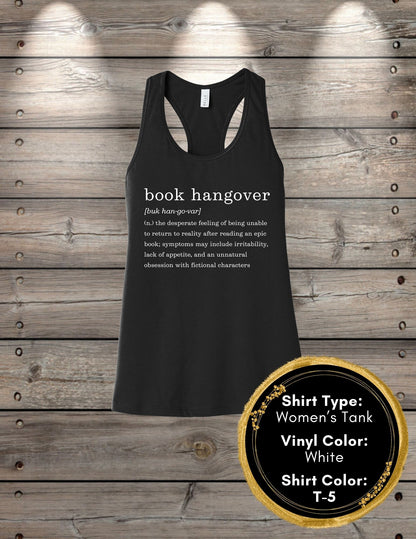 Book Hangover (Women's Tank Top, Unisex Tank Top)