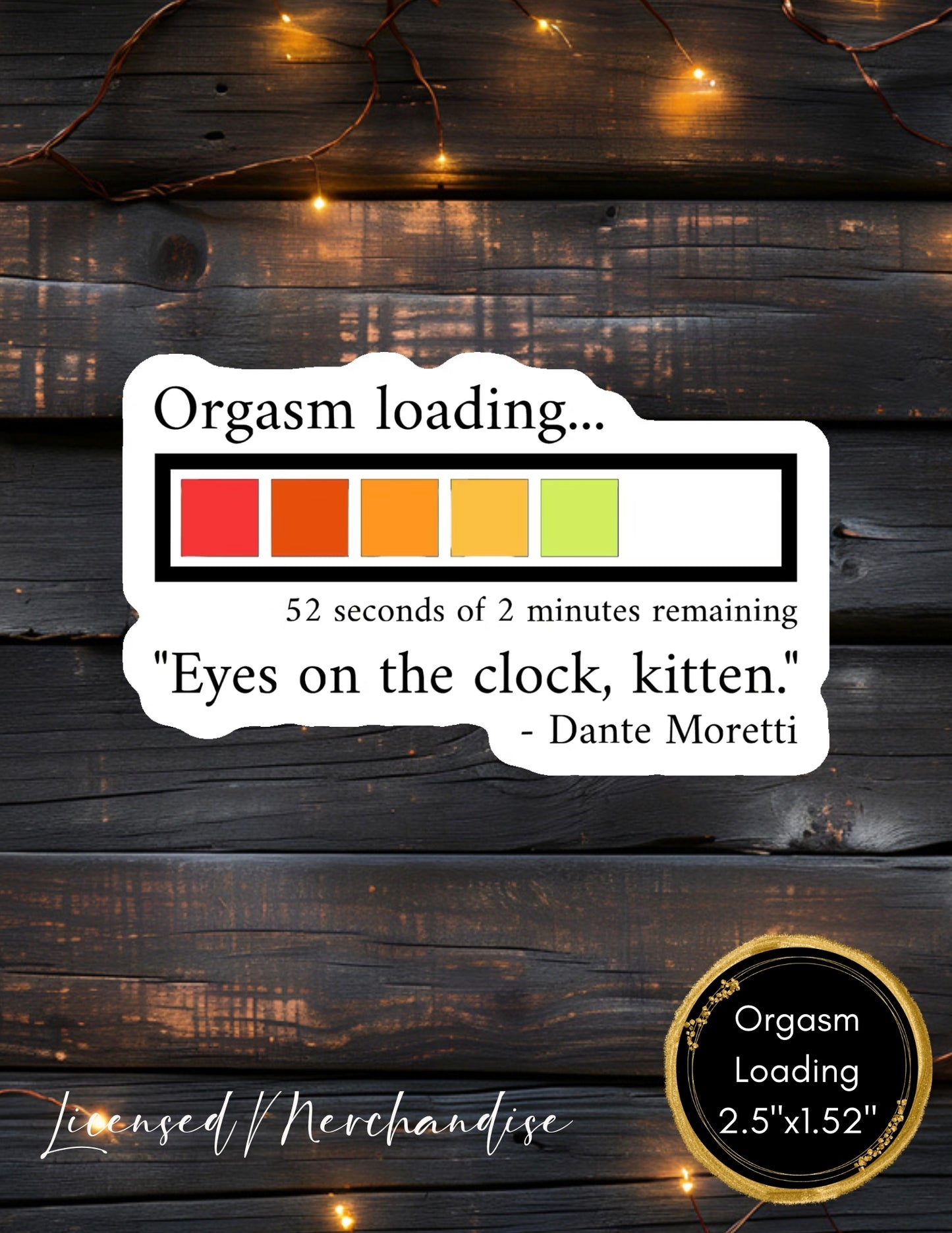 Chicago Ruthless Books 1 & 2 Stickers (Dante and Joey)