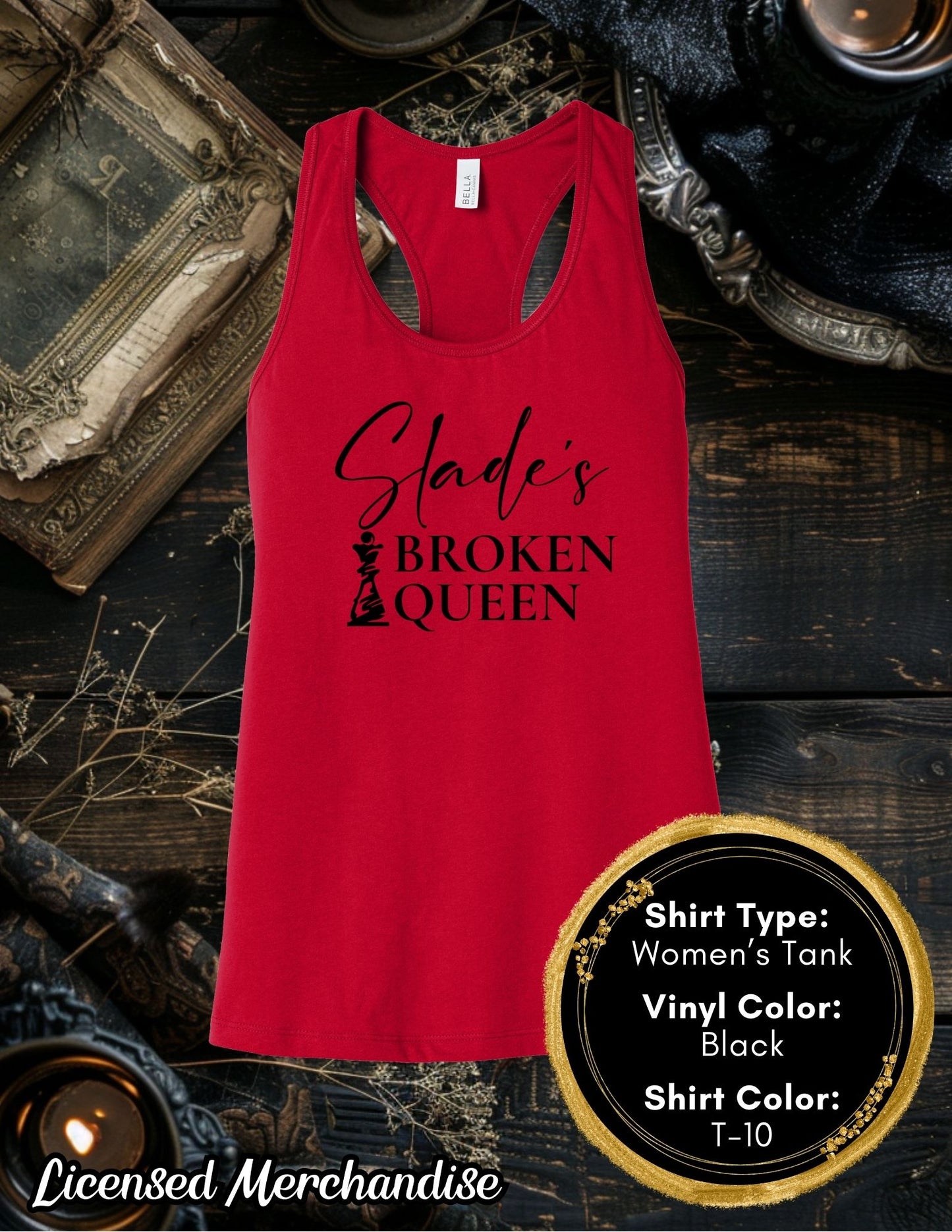 Slade's Broken Queen (Women's Tank Top, Unisex Tank Top)