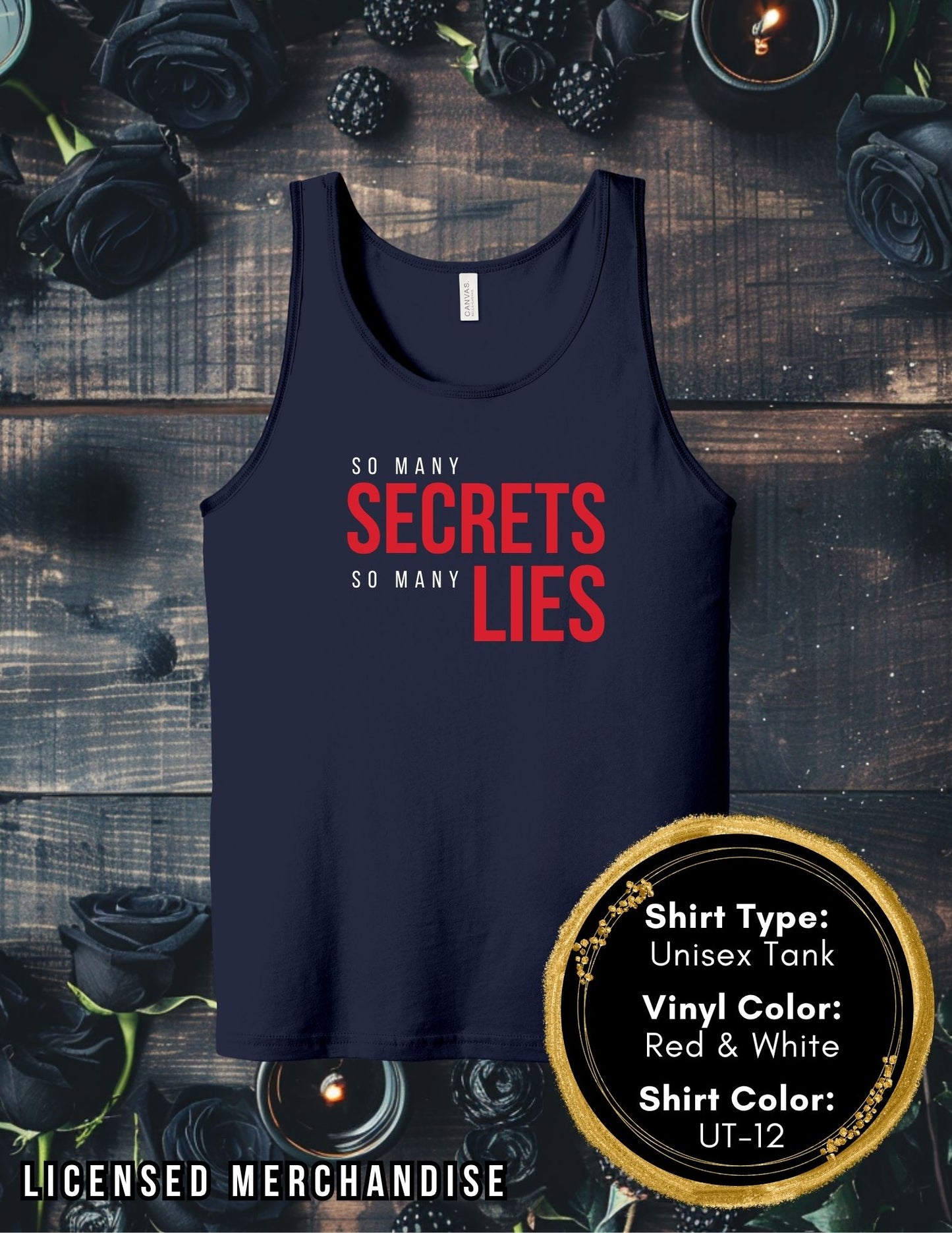 Secrets and Lies (Women's Tank Top, Unisex Tank Top)