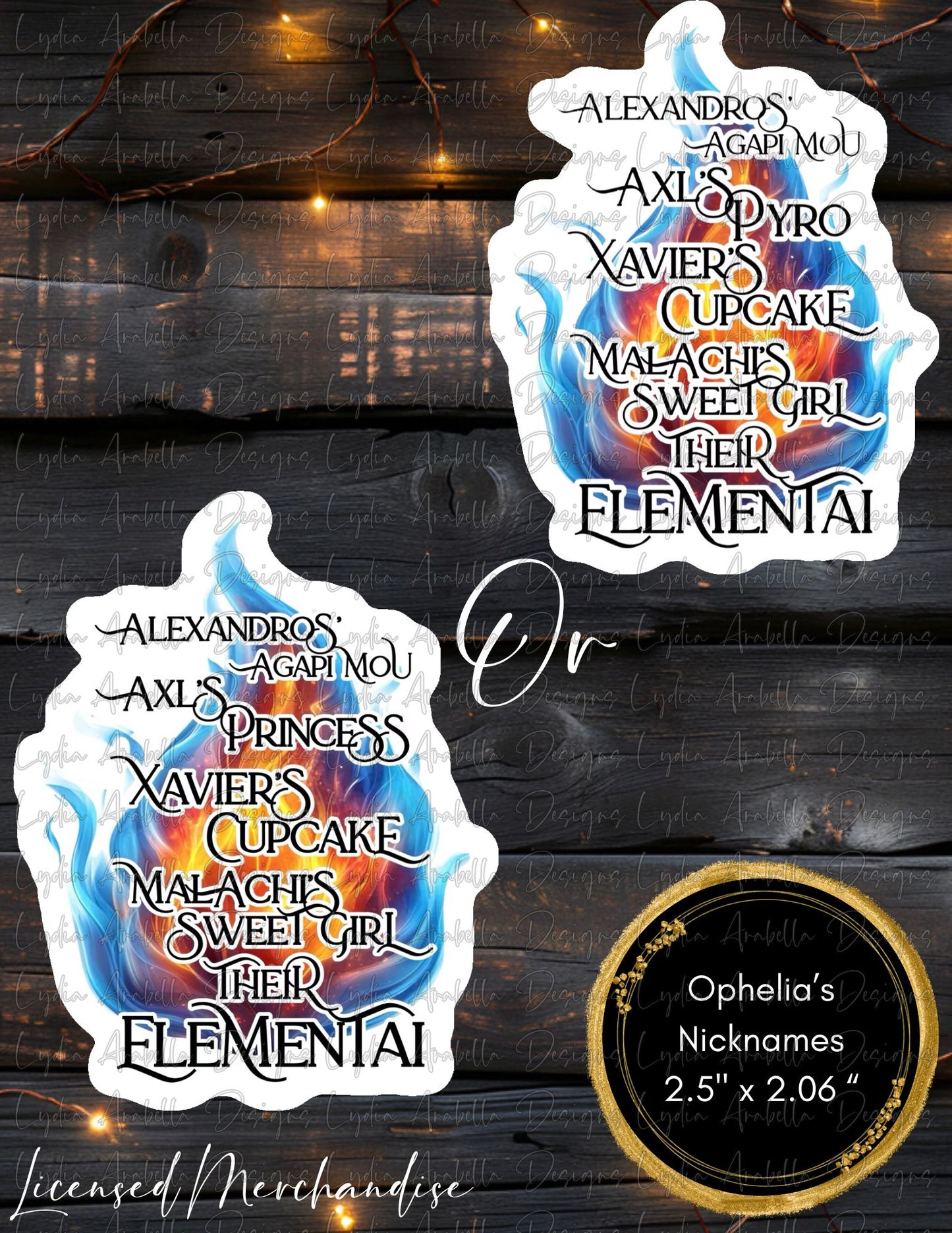 Broken Bloodlines Stickers (Forged/ Promised/ Bound in Blood Stickers)