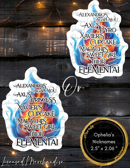 Broken Bloodlines Stickers (Forged/ Promised/ Bound in Blood Stickers)