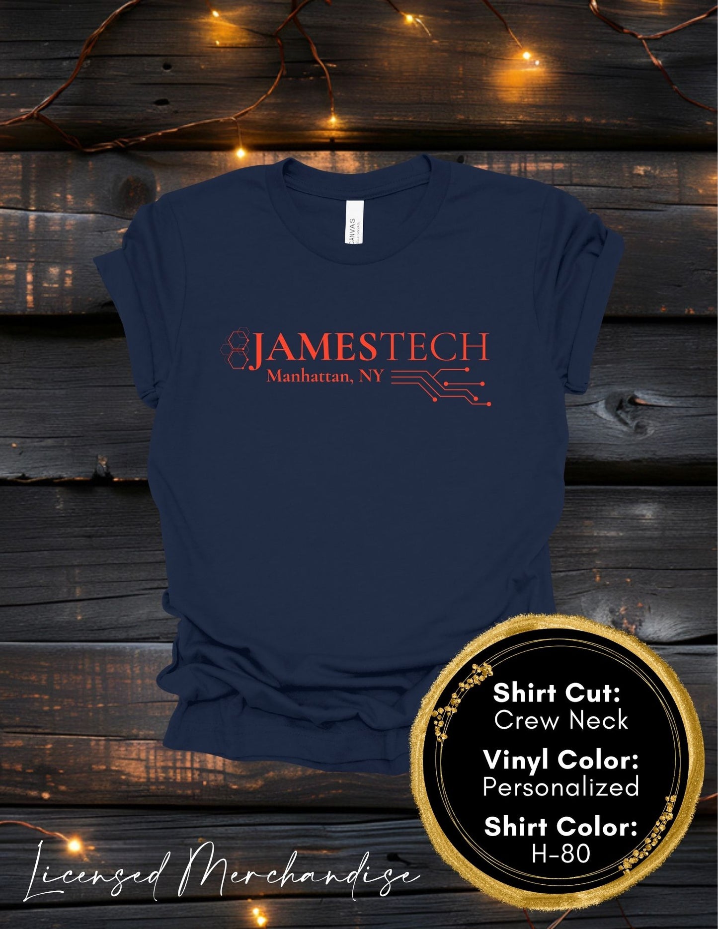 Jametech (Crew Cut or V-Neck) T-Shirt