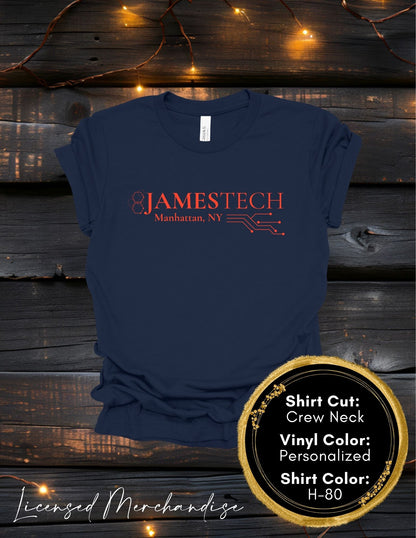 Jametech (Crew Cut or V-Neck) T-Shirt