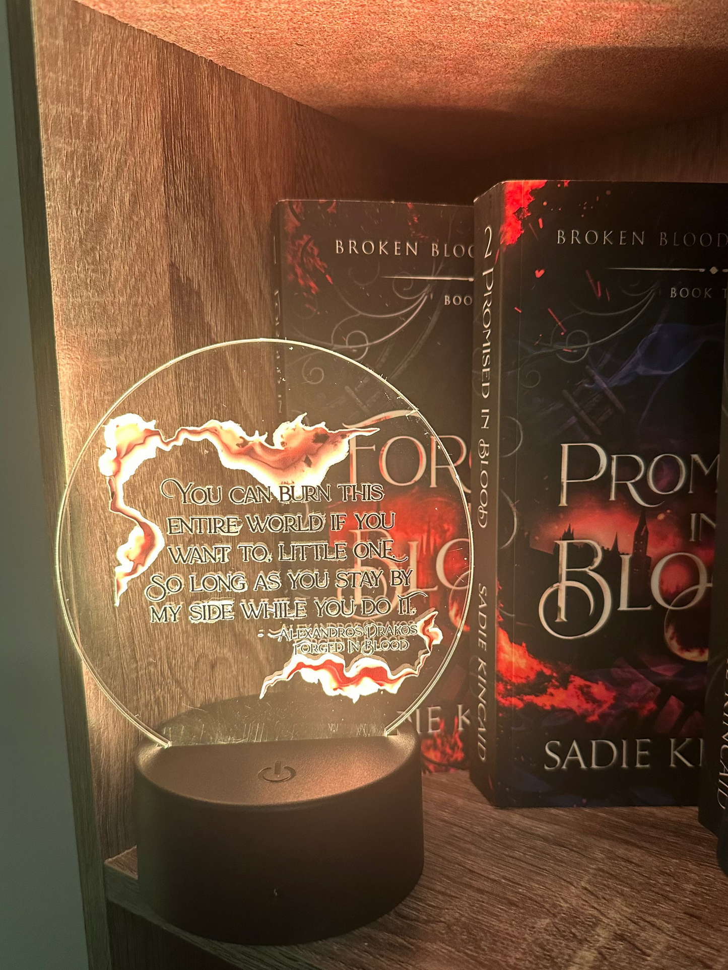 Broken Bloodlines Color Change Lamp