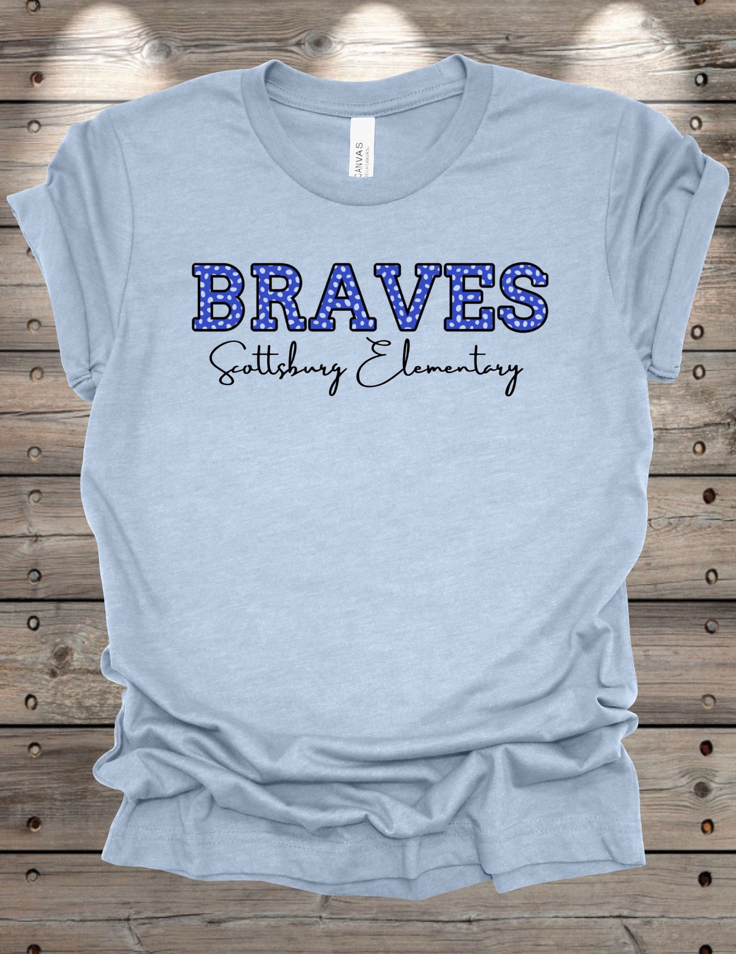 Polka Dot Braves T-Shirt