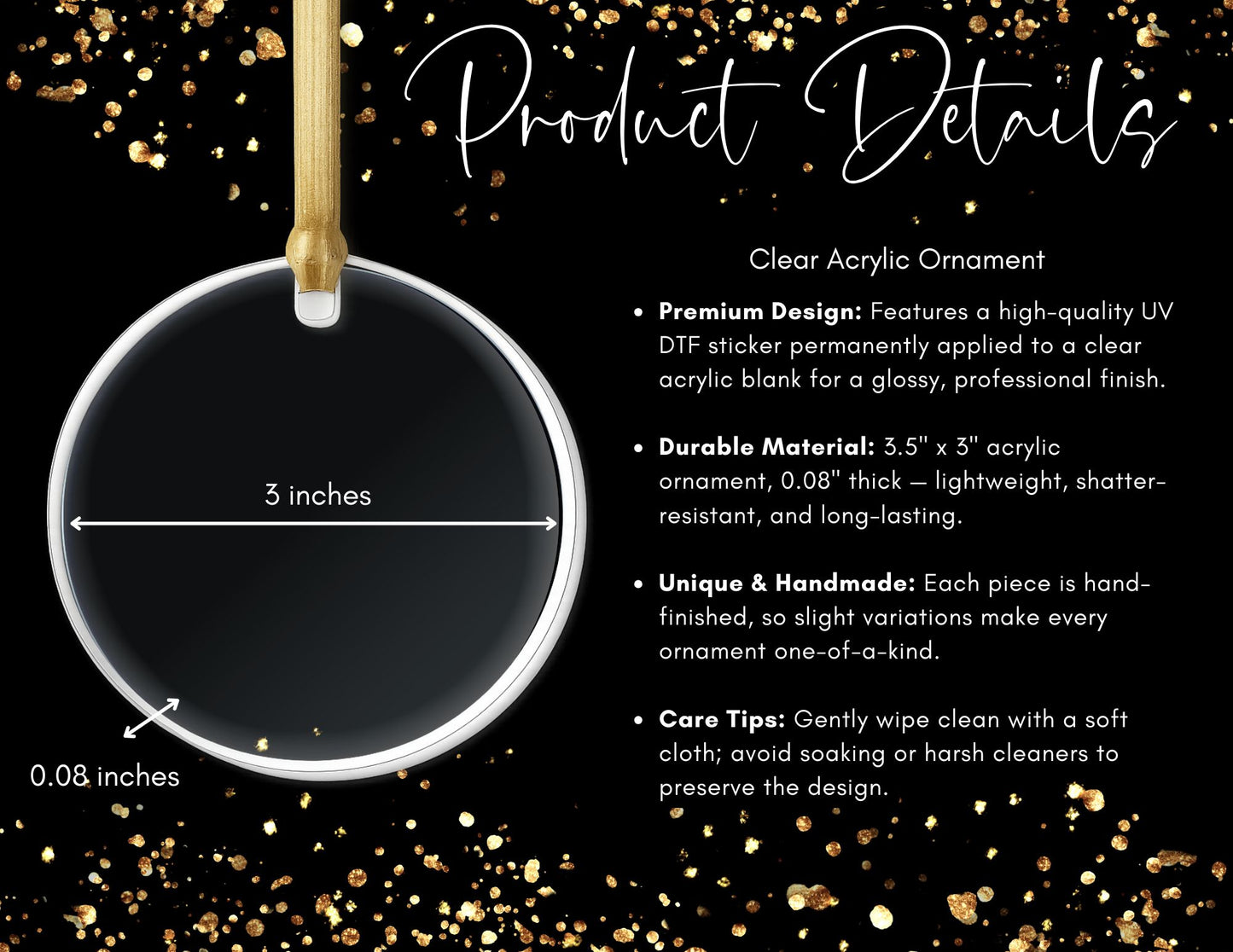 Broken Bloodlines Nicknames Ornament